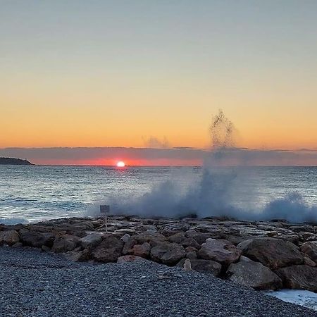 Nice Promenade Des Anglais Vue Mer Bagian luar foto